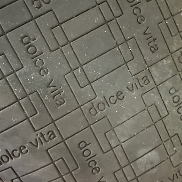 Dolce Vita Black Ankle Boots with Buckle - Size 9 - Picture 2 of 8